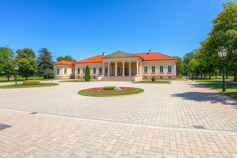 Római fürdő kertje — szabadidős helyszín, Tapolca